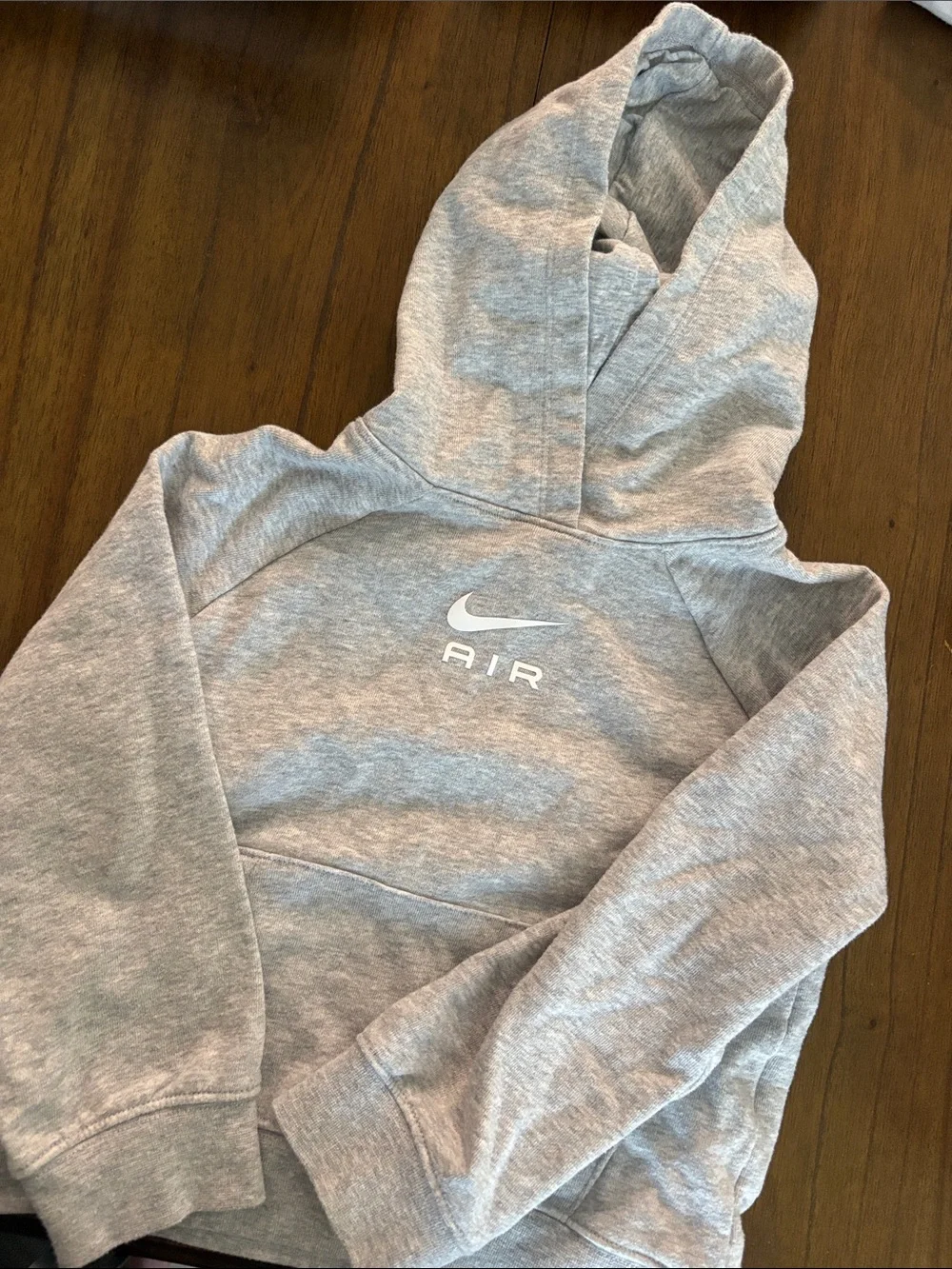 Nike Heather Gray AIR Pullover Hoodie
